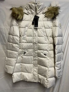 Marc O Polo Daunenmantel Damen Größe 36 Cremefarben - Bild 1 von 4