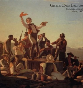 #UX147 15c George Caleb Bingham Postal Card First Day Ceremony  Program - Picture 1 of 1