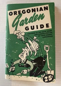 Seltenes OREGONISCHES Gartenführerheft 50er Jahre VERÖFFENTLICHT von ZEITUNG Garten REDAKTION - Bild 1 von 14