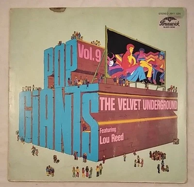 Pop Giants Vol. 9 - The Velvet Underground Featuring Lou Reed [Vinyl LP]. The Ve - Bild 1 von 2