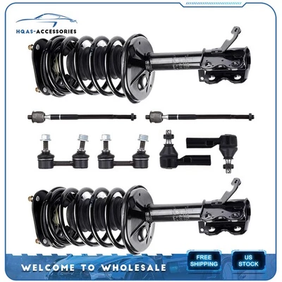 Front Complete Strut Ball Joint Sway Bar Link For CHEVROLET PRIZM TOYOTA COROLLA - Image 1 of 4