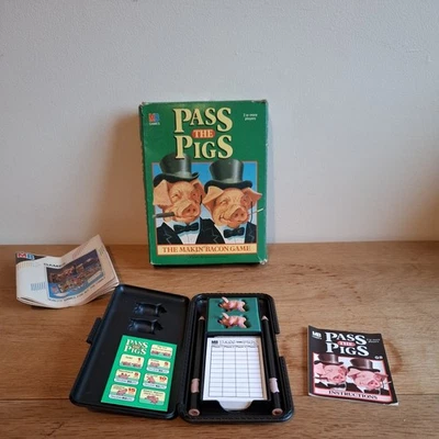1984 Vintage Boxed Pass The Pigs Game (MB Games) Complete Boxed - Image 1 of 4