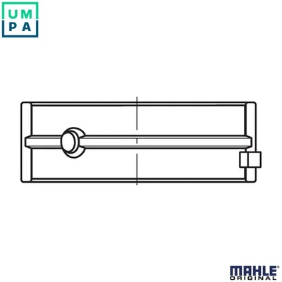 CRANKSHAFT BEARING 001 HL 21886 000 FOR OM471.900/909/902/906/919/922 12.8L - Image 1 of 4