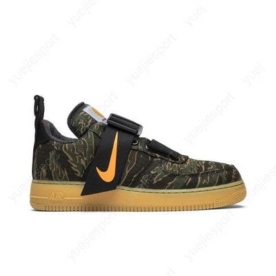 Nike Carhartt Wip X Air Force 1 Utility Low Prm Camo Green Cw AV4112-300 - Image 1 of 4