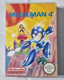 Nintendo Nes MEGA MAN 4 NES TOP OVP Sammlerzustand !!!