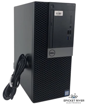 Dell OptiPlex 7060 MT 3.20GHz 6-Core i7-8700 256GB SSD 32GB RAM Windows 11 Pro - Image 1 of 4