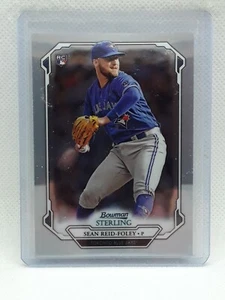 Sean Reid-Foley 2019 Bowman Sterling Baseball - #96 RC - Toronto Blue Jays - Picture 1 of 2