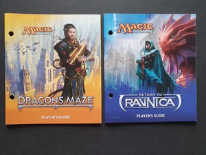 MTG RETURN TO RAVNICA + DRAGONS MAZE PLAYERS GUIDE FROM FAT PACK / BUNDLE VNC+ - Picture 1 of 8
