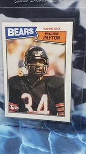 1987 Topps Football Card Walter Payton Chicago Bears card #46 - Picture 1 of 17