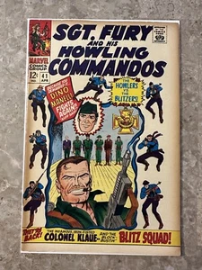 SGT FURY #41 FN- 5,5 (Marvel Comics 1967) - Imagen 1 de 20