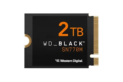 Asus ROG ALLY SSD NVMe M.2 2230 2 To - SN770M - WD_Black - Image 1 of 4