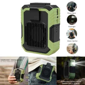 Cool Clip Fan Under Shirt, Portable Waist Clip Fan, Waist Fan, Rechargeable - Picture 1 of 20