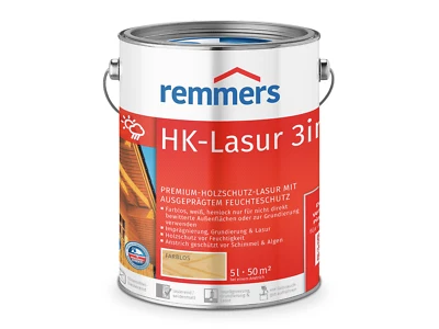 Remmers HK Lasur 3in1 20 Liter Holzlasur Holzschutz alle Farben - Bild 1 von 2