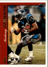 1997 Topps Football Card #351 Anthony Johnson