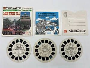 GAF View-Master Walt Disney World Main Street 3 Reels Packet H21 - Picture 1 of 12
