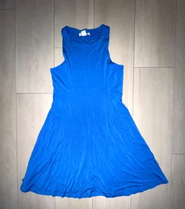 Athleta Santorini Thera dress royal blue high neck sleeveless XS - Picture 1 of 7