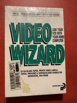 Vintage Link Your VCR With Your Home Computer Factory Sealed - Image 1 of 3