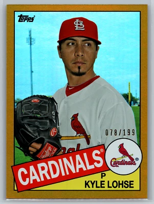 Kyle Lohse 2013 Topps Archives Gold /199 #125 St. Louis Cardinals - Image 1 of 2