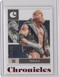 Tarjeta TRIPLE H WWE 2022 Panini Chronicles Red 146/199 #75 - Imagen 1 de 2