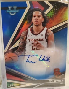 2023 Bowman U Chrome Autograph BOA-TW TRE WHITE RC Rookie Card #/150 LOUISVILLE - Picture 1 of 2