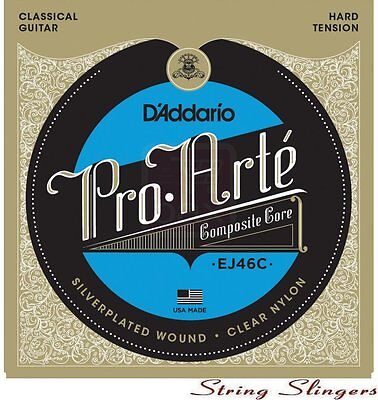 D'Addario EJ46C 'Pro Arte' Composites Classical strings, Hard Tension