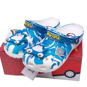 Crocs x Pokemon "Snorlax" Classic Clog 210245-90H Größe Herren 5 / Damen 7 NEU - Bild 1 von 12