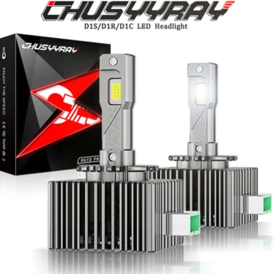 For 2008-2016 Mercedes-Benz GL550 D1S Replace HID Low Beam Headlight Bulbs 6000K - Image 1 of 4