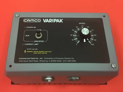 Camco Varipak - P/N: 600180/92A40405000000??? - Speed Controller - Image 1 of 4