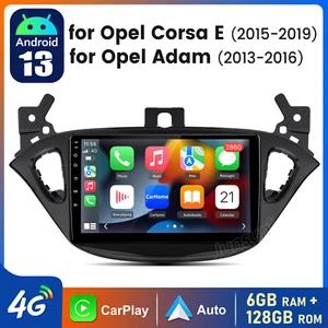 128GB Android 13 Autoradio Für Opel Corsa 2015-2019 Adam 2013-2016 GPS Carplay - Bild 1 von 15