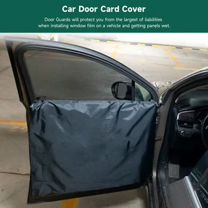 2PCS Car Door Panels Cover, Glass Film Wrap Tool Door Protector for Dog Thick US - Foto 1 di 9