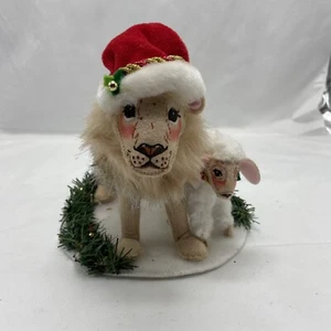 Muñecas Annalee Navidad 2011 León y Cordero Pacífico en Base 7 X 7" Vacaciones 751011 - Imagen 1 de 10