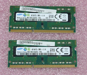 4GB 1Rx8 PC3L-12800S-11-13-B4 Samsung DDR3 RAM Notebook Arbeitsspeicher - Bild 1 von 1