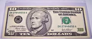 USA 2003 Banknote 10 Dollars As Pictured DK27848650A - Picture 1 of 6