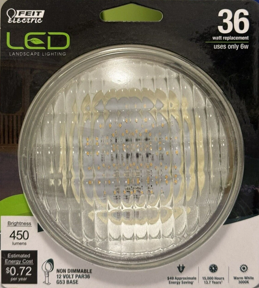 FEIT Electric 36-Watt / 12-Volt PAR 36 Landscape Lighting LED with G53 Base - Image 1 of 1