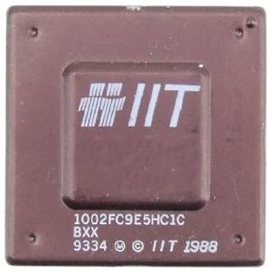 Iit XC87DLC-33 CPU 33Mhz Socle/Prise PGA68 Vintage Mathematischer Coprozessor - Picture 1 of 1