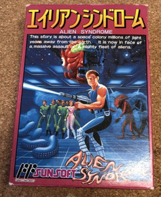 New ALIEN SYNDROME Nintendo NES FC Famicom Game Sunsoft 1987 Deadstock