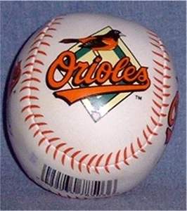Béisbol de peluche de los Orioles de Baltimore - Imagen 1 de 1