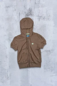 Damen Adidas Originals Tight-Knit Beige Langarm Kragen Pullover Größe M - Bild 1 von 5