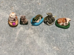 VINTAGE LOT OF 5 MINIATURE ANIMALS RARE Lot 11-15 - Picture 1 of 6