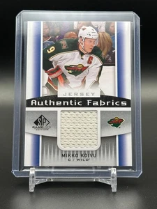 2013-14 SP Game Used #AF-MK Mikko Koivu MEM Minnesota Wild - Picture 1 of 2