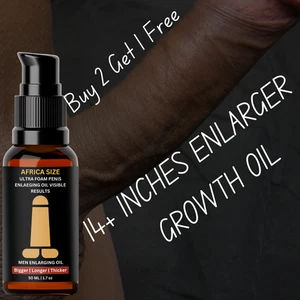 #1 NEU XXXL GAIN 14+ ZOLL VERGRÖSSERER WACHSTUMSÖL | SCHNELLER - 50 ML + KOSTENLOSER VERSAND WW - Bild 1 von 7