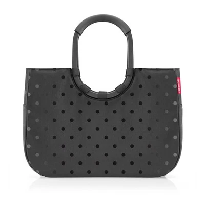 reisenthel - loopshopper L - frame glossy dots black - Bild 1 von 4