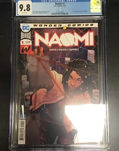 Naomi #1 CGC 9.8 DC 2019 1st appearance of Naomi McDuffie Wonder Comics NM MINT - Picture 1 of 3