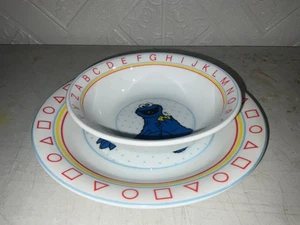 PBS Kids Vintage Sesame Street Cookie Monster 2 Pc. JMP Marketing Japan VTG - Picture 1 of 7