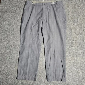 Brooks Brothers Pants Mens 40x30 Gray Plaid Lightweight Advantage Chino Clark - Picture 1 of 6