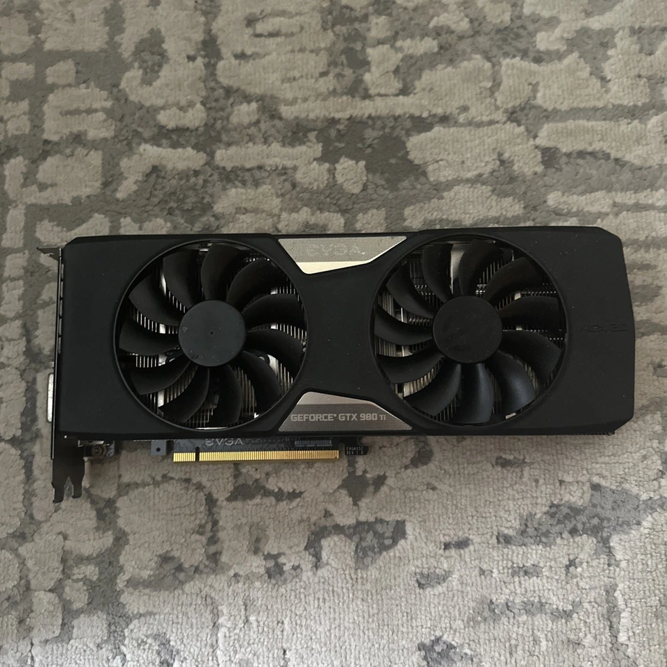 EVGA NVIDIA GeForce GTX 980 Ti Gaming ACX 2.0 6GB GDDR5 06G-P4-4995-KR TESTED - Image 1 of 4