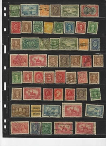 CANADA SELECTION OF USED STAMPS  VG/F    ( LOT 6788 ) - Foto 1 di 1