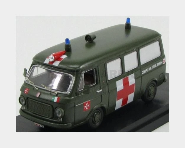 RIO-MODELS 4443 FIAT - 238 MINIBUS AMBULANZA MILITARE SOVRANO ORDINE DI MALTA 19 - Immagine 1 di 2