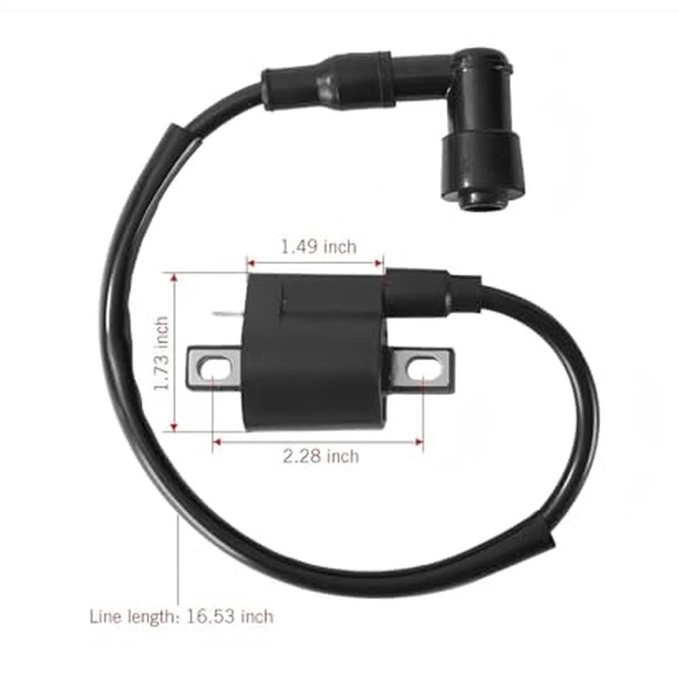 Vertical Ignition Coil for Motorcycle Engine Control High Voltage Performance - Image 1 of 4