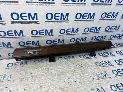 16-21 Nissan Titan Platinum pasajero/lado derecho tablero moldura bisel madera grano OEM Foto 1 de 4